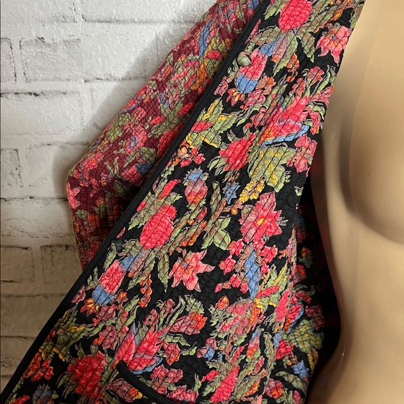 Orvis reversible quilted floral jacket - Picture 4 of 5